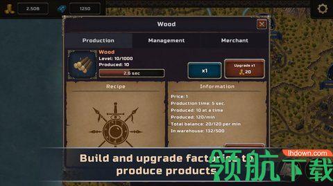 闲置帝国大亨无限金币版截图1