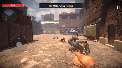 僵尸射击冒险无限金币版截图2