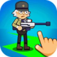 在僵尸之中射击游戏
