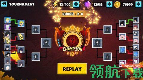 火柴忍者格斗游戏破解版截图1