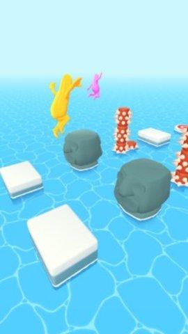 弹跳竞赛3D手机游戏