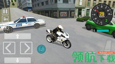 摩托警车模拟器手游免费版截图1