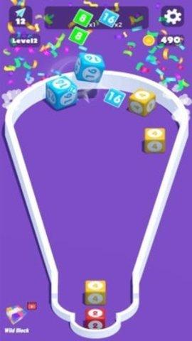 弹弓方块2048安卓版截图1