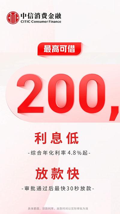 中信消费金融App截图0