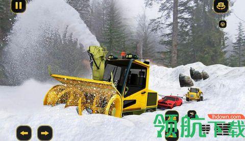 扫雪驾驶模拟中文版截图0