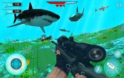 鲨鱼猎手3D游戏最新版截图2