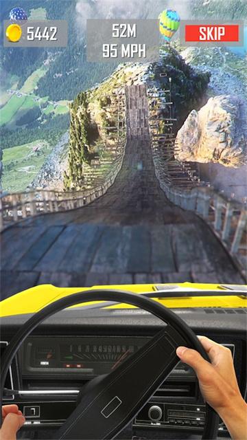 特大坡道特技车无限金币版截图2