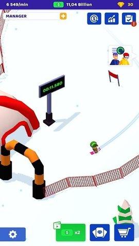 空闲滑雪场大亨破解版截图0