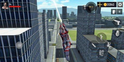 超级英雄绳索犯罪城无限金币破解版截图0