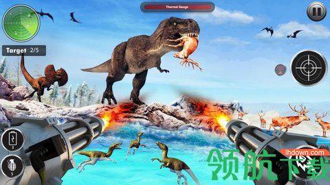 野生恐龙狩猎3D游戏中文版截图1