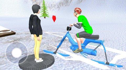 雪地自行车骑行安卓版截图1