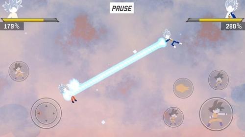 火柴人悟空格斗汉化版 v1.7.6截图0