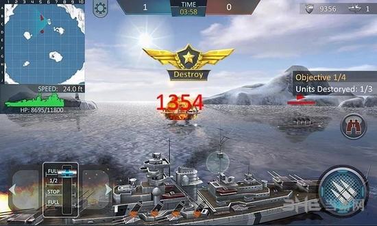 战舰突袭无限金币版 安卓无限金钱版V1.0.2截图1