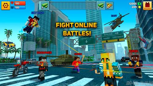 新像素城市战争无限钞票版 (Block City Wars)安卓版v6.7.5截图0