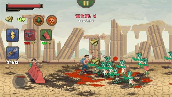 两个家伙与僵尸2 (Two Guys And Zombies 2)安卓版v0.5.6截图3
