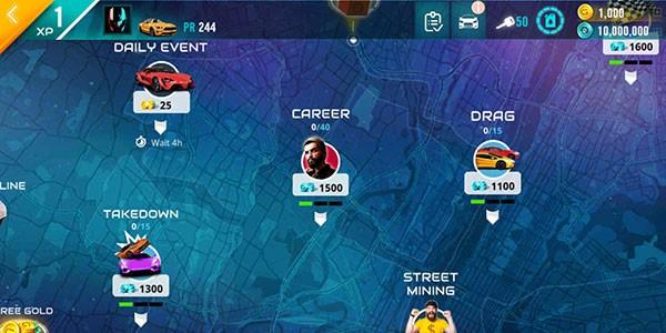 自由超跑竞赛 手机版v1.9.9截图2