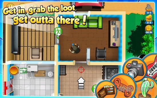 神偷鲍勃2汉化破解版 (Robbery Bob 2: Double Trouble)道具免费版v1.6截图0