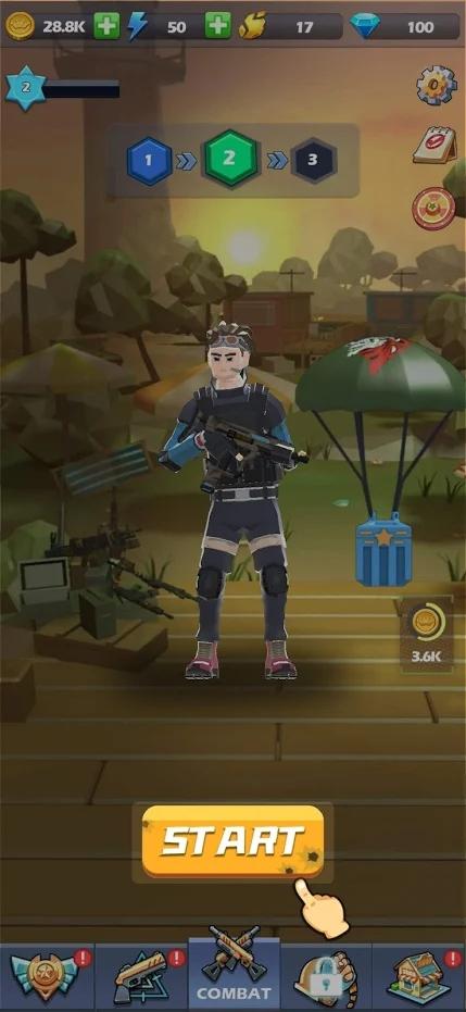 疯狂僵尸快速射击截图1