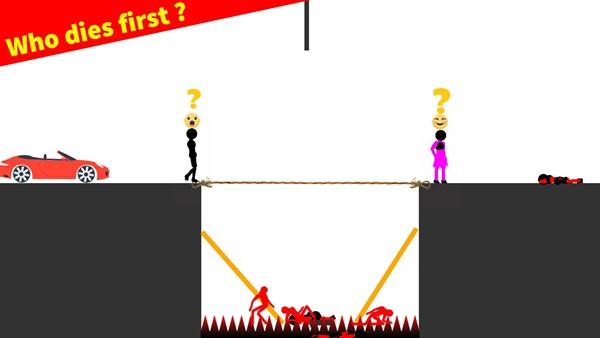 谁先阵亡火柴人游戏 (Who Die First: Stickman games)安卓最新版v2.85截图1