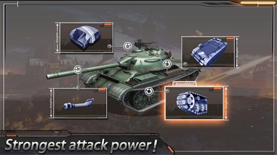 狂怒坦克 (Furious Tank: War of Worlds)安卓版v1.43.0截图3