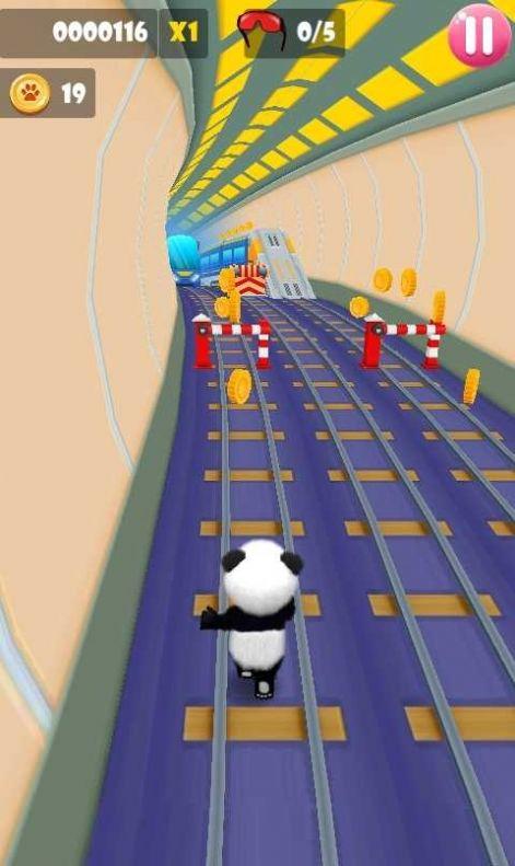 熊猫跑酷(Panda截图1