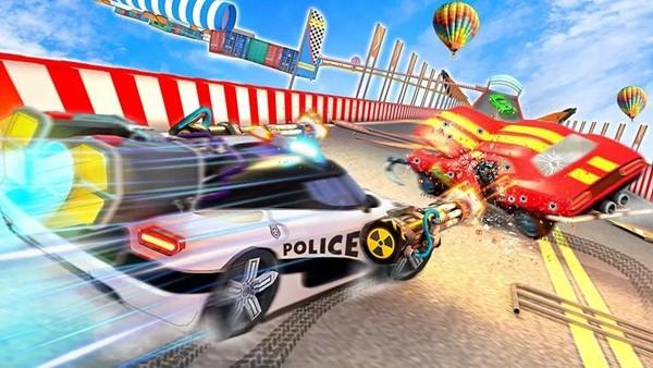 警车赛车：超级坡道 安卓版v3.1.9截图2