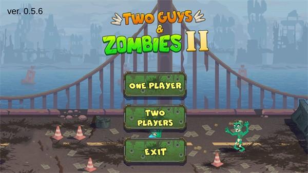 两个家伙与僵尸2 (Two Guys And Zombies 2)安卓版v0.5.6截图1