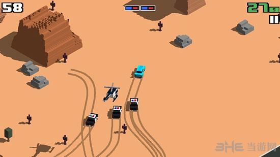 像素公路狂飙破解版 (Smashy Road: Wanted)安卓版v1.2.5截图3