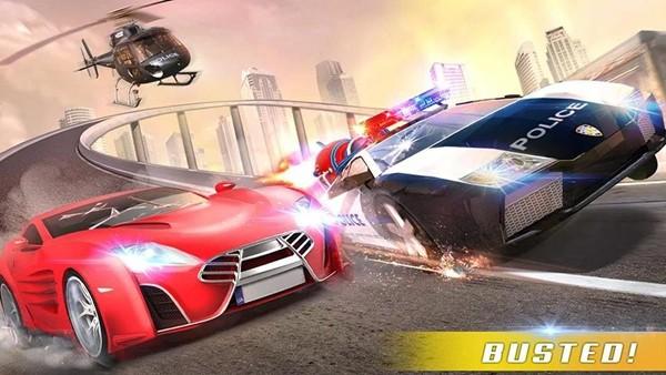 警车赛车：超级坡道 安卓版v3.1.9截图0