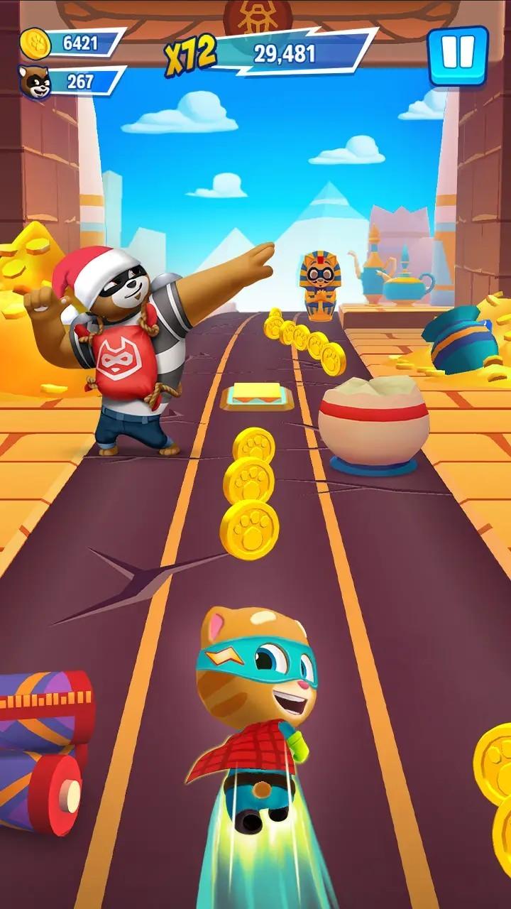 汤姆猫英雄跑酷官方正版 最新版v3.8.0.477截图1