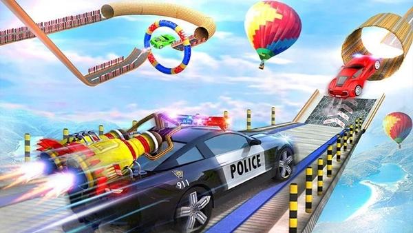 警车赛车：超级坡道图片2
