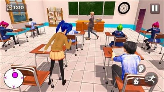 动漫女孩学校模拟器图片2