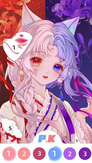 花花填色解锁版永久保存画截图1