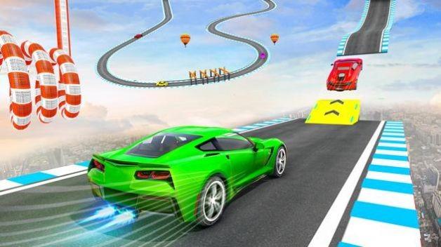 危险天空超跑特技StockCarStuntCarGames 安卓版v5.6截图1