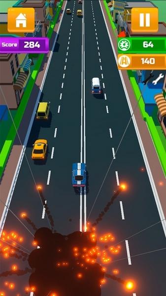疯狂的交通赛车 安卓版v0.2截图1