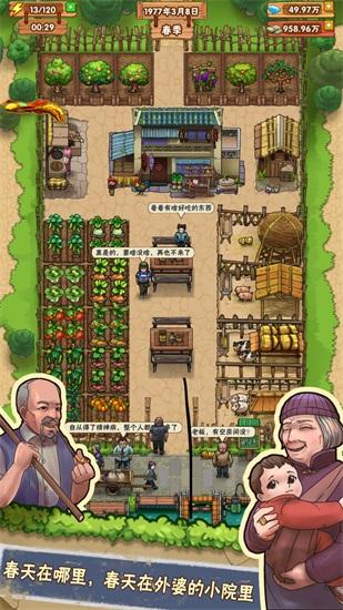 外婆的小农院解锁版无限钻石截图0