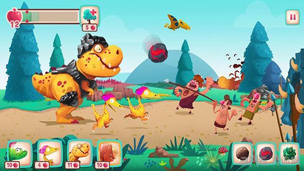 恐龙大战原始人 (Dino Bash - Dinos  Caemen)安卓版v1.9.8截图3