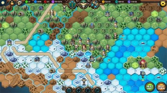军团战棋英雄时代无限资源版截图1
