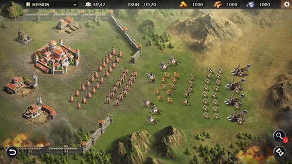 罗马与征服中文最新版 (Grand War Rome)手机版v863截图2
