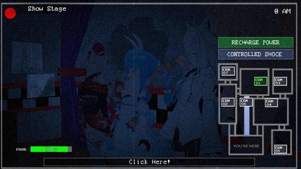 FNaF4代娘化版 安卓最新版v1.1截图1
