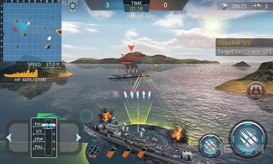 战舰突袭无限金币版 安卓无限金钱版V1.0.2截图3