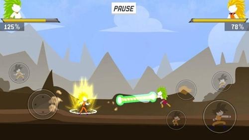火柴人悟空格斗汉化版 v1.7.6截图2