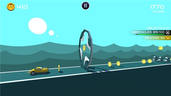 汽车跑酷 安卓版v1.4截图2