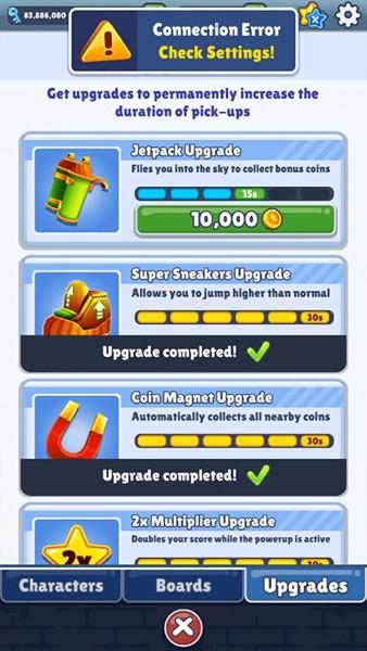 地铁跑酷牛犇犇魔改版本 v3.40.1截图0