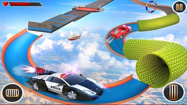 警车赛车：超级坡道 安卓版v3.1.9截图1
