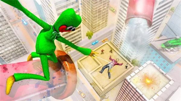 波比绳索英雄3D最新版截图0