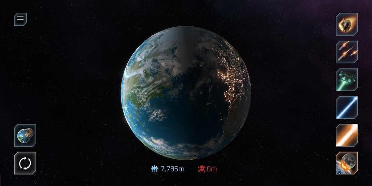 星球爆炸模拟器最新版截图1