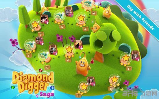 钻石挖挖挖修改版 (Diamond Digger Saga)安卓版v2.10.1截图2