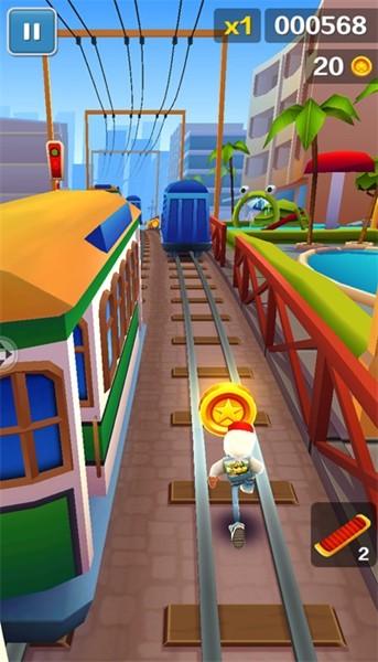 地铁跑酷布宜诺斯艾利斯版本英文国际版 v3.8.0截图2