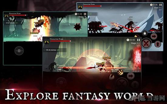 死亡之影黑暗骑士无限技能 (Shadow Of Death)安卓版v1.101.12.4截图0